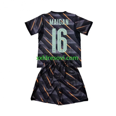 Francuska Mike Maignan 16 Golmanski Domaći Dječji Nogometni Dres World Cup 2026